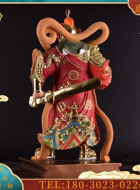 12/16英寸树脂玻璃钢托塔天王神像李靖李天王佛像供奉摆件