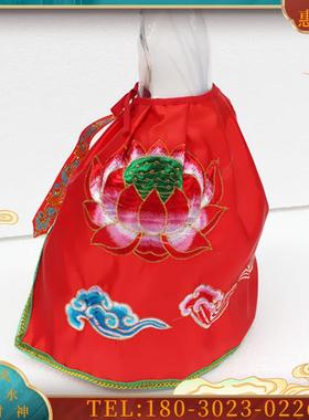 27 32 37cm大红色荷花披风菩萨披肩【议价】