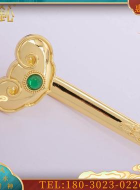 意法器配件锌合金弥勒佛土地公公灵宝天尊神像仙家法器