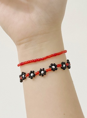 防弹少年团手链串珠手工同款百搭