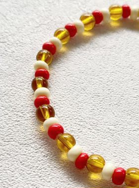 手工串珠串珠圣诞复古未镶嵌