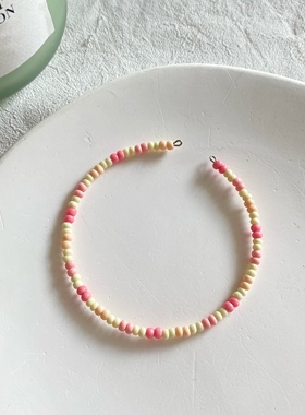 pupu手链少女心串珠原创百搭女