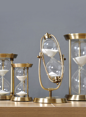 爱情风礼物送女友金属时间沙漏