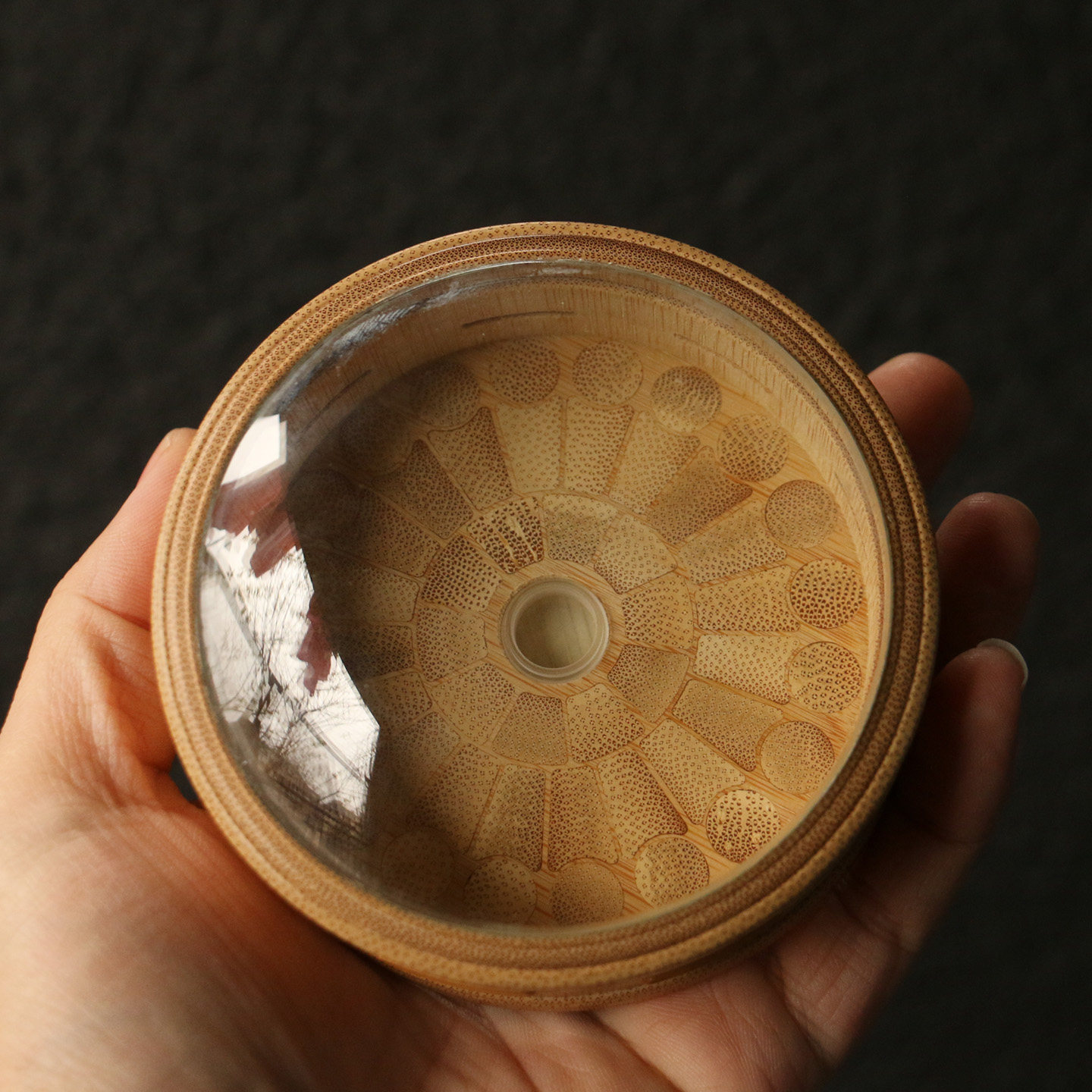 一物一拍沪上名家小谭纯手工制作圆形竹根老玉竹万体竹蛉鸣虫盒,淘宝优惠券,粉丝福利购,淘宝优惠卷