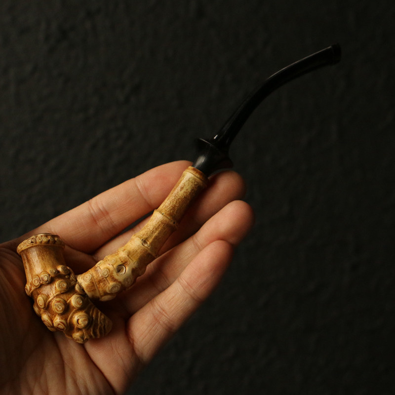 精品纯手工制作天然满钉紫竹根小烟嘴竹雕竹制过滤把玩小烟袋烟斗,淘宝优惠券,粉丝福利购,淘宝优惠卷