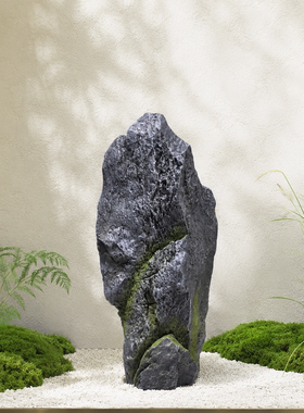 仿真青龙石英德石免安装造景摆件