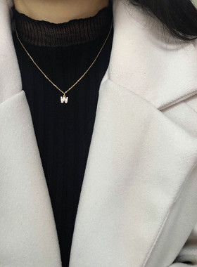 HuoTing钛钢高保色项链新中式