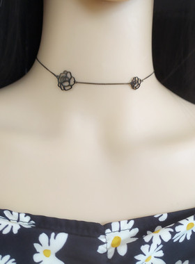 HuoTing钛钢高保色颈链防过敏