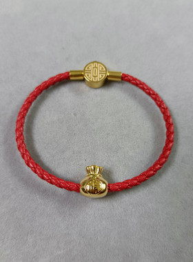 招财转运手链HuoTing钛钢潮情侣