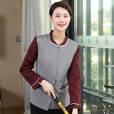 Очистка работники рабочих услуг для женских осенних и зимних предметов Star Star Hotel Catering Crescent Гость комната уборка тетя PA длинные рукава