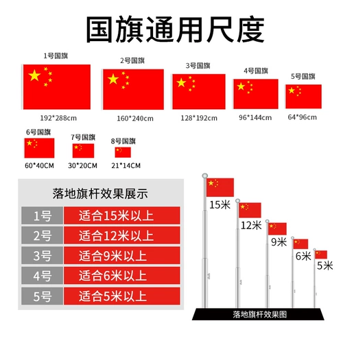 千旗汇 Внешний водонепроницаемый национальный флаг флаг флага № 1 № 2 № 3 № 3 Нано -Соединение Китай Пятизвездный флаг красно -флаг -флаг декоративный флаг флага Флаг Плаг Школьной Компания