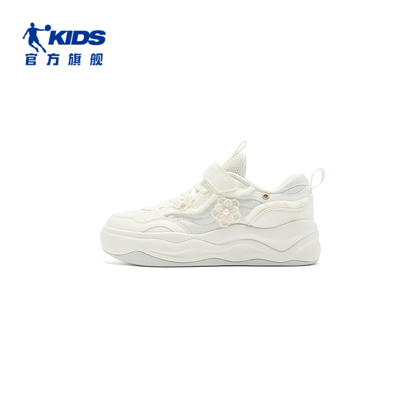 乔丹儿童鞋女童潮流板鞋2026秋冬新款低帮小学生女孩休闲鞋运动鞋,淘宝优惠券,粉丝福利购,淘宝优惠卷