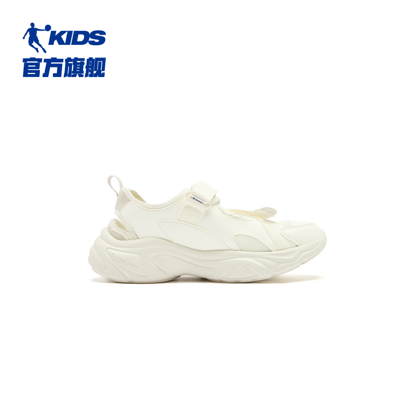 商场同款乔丹儿童鞋女童凉鞋2025夏季新款中大童透气运动鞋休闲鞋 - 图3