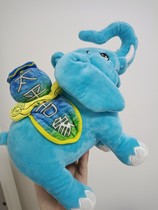 The Elephant giggi plush toy with a fur