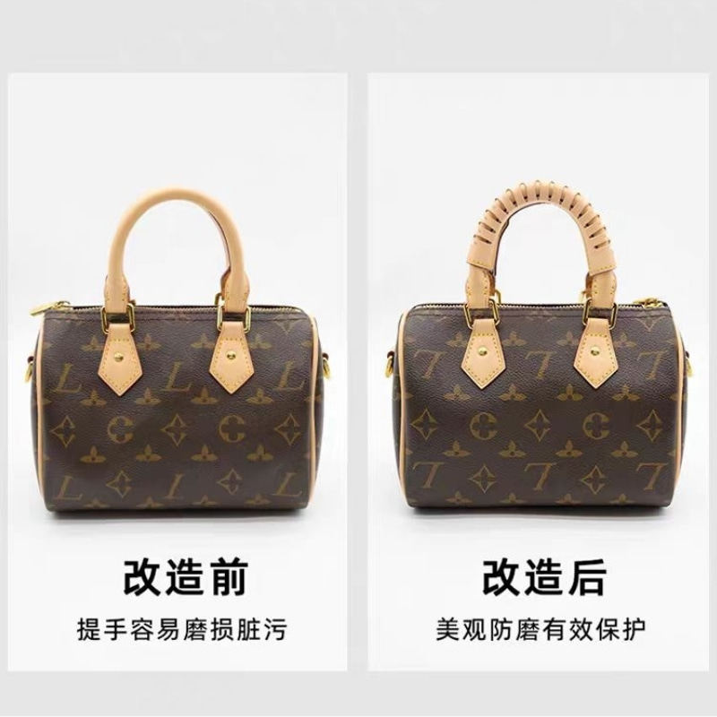 跨境专供 适用L家手提包手柄保护套植鞣皮配件防磨损包袋配件 - 图2