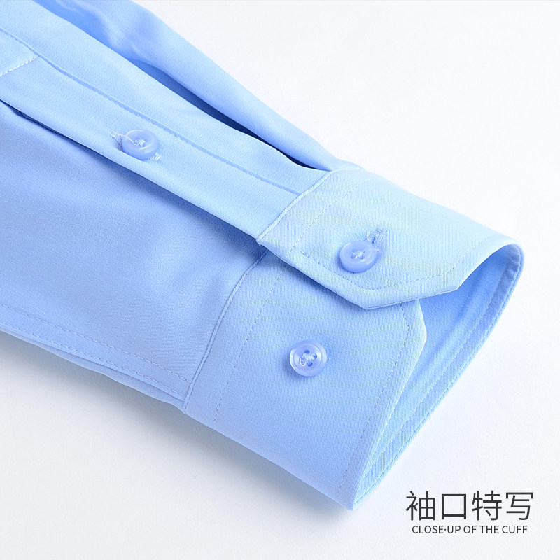 俞兆林2020商务休闲男装蓝色衬衫 瑞飞服饰衬衫