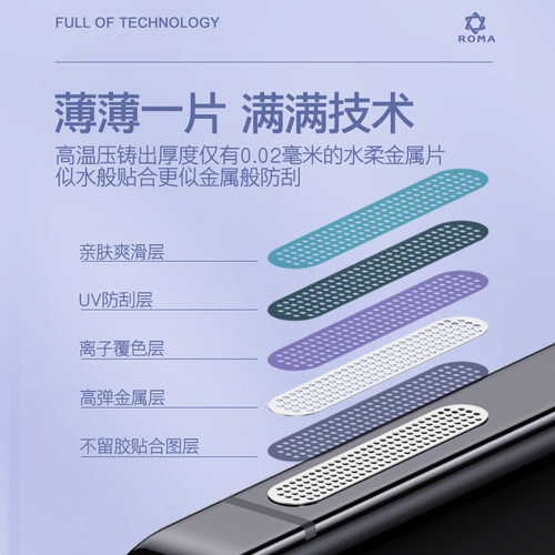 【立减】vivo X300s手机X200Pro喇叭孔金属防尘贴膜S50扬声器防灰保护贴Y600Pro听筒XFold5猫爪500防尘网mini - 图3