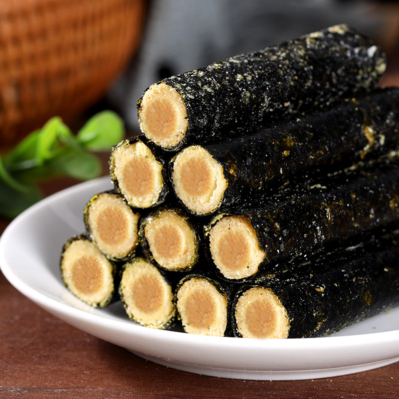 肉松海苔脆即食袋装儿童海苔夹心卷 浩蕴食品海苔系列