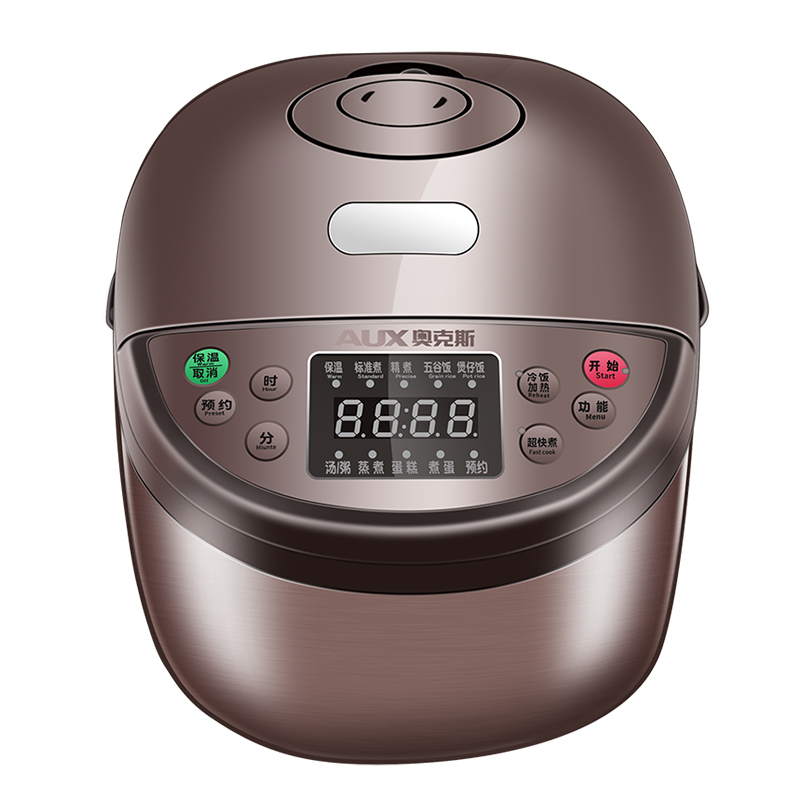 奥睿思电器专营店奥克斯电饭煲2-3-4人智能家用多功能4L升大容量电饭锅小自动预约0