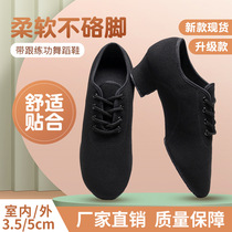 Latin Dance Shoes Boys Shoes Dance Shoes Men Oxford Clots Young Children Adults Soft Bottoms Practice Shoes Square Dance Shoes
