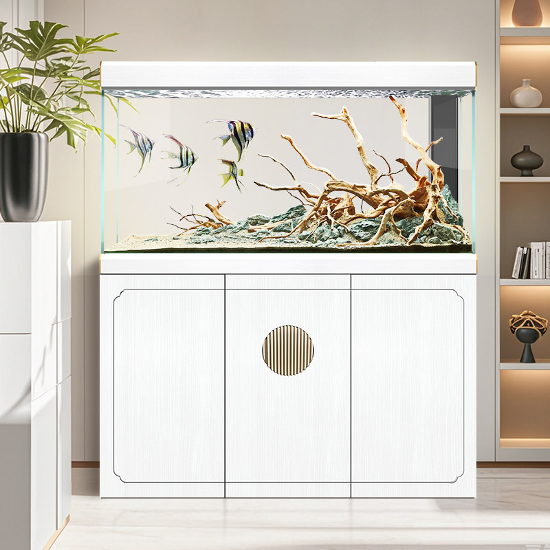 汉霸底滤鱼缸2025新款客厅家用落地超白玻璃大型水族箱生态龙鱼缸,淘宝优惠券,粉丝福利购,淘宝优惠卷