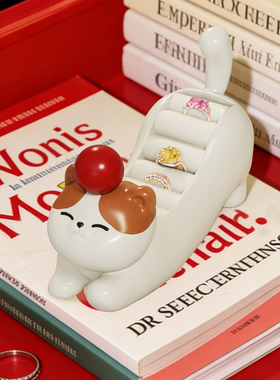 可爱动物造型桌面收纳摆件