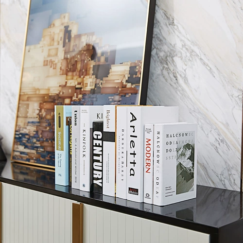 Реалистичный настольный книжный шкаф, современная и минималистичная книжная полка для гостиной, декор для домашнего использования