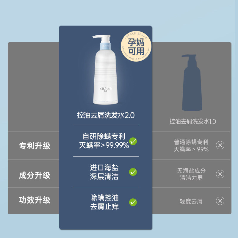 丝芬海盐除螨香氛去屑止痒洗头膏 丝芬洗发水