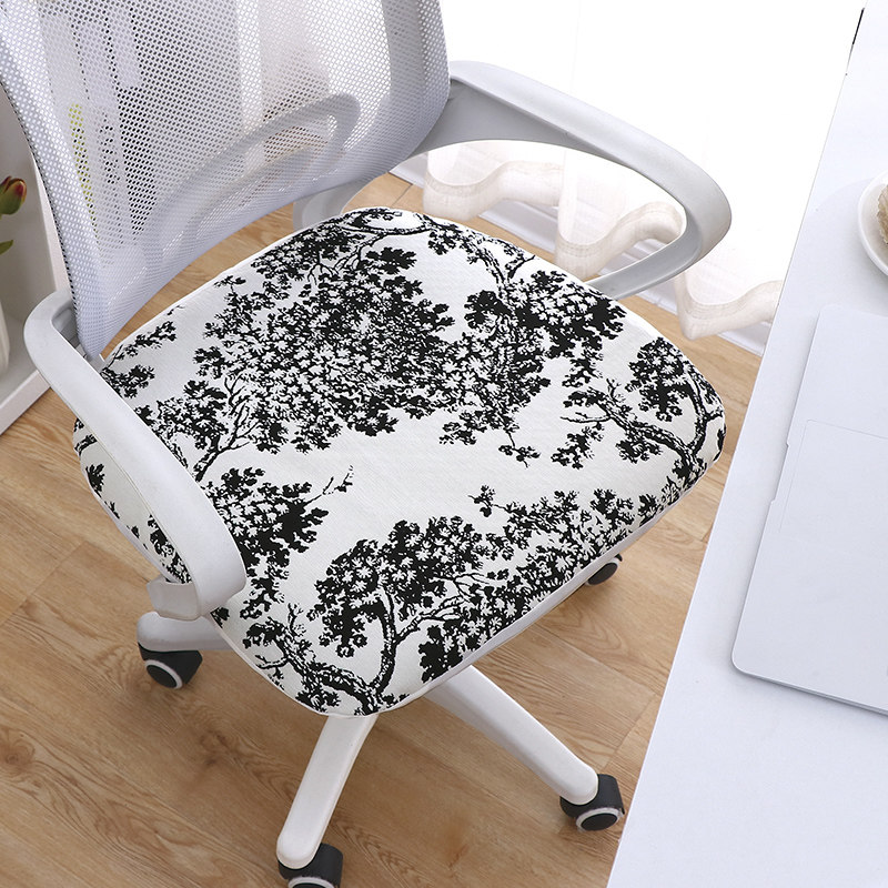 办公室椅子套罩通用型复古防滑保护椅套加厚新款家用电脑椅子坐垫,淘宝优惠券,粉丝福利购,淘宝优惠卷