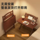 Folding desk saves space, is portable and practical