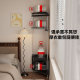 Bedroom corner coat rack and bedside table