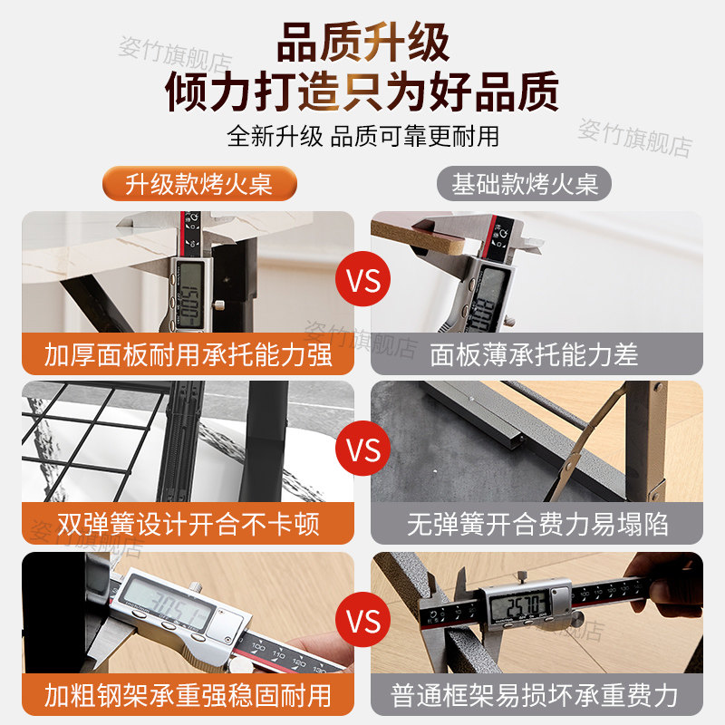 烤火桌家用可折叠餐桌小户型简易吃饭桌子四方桌出租屋用2025新款,淘宝优惠券,粉丝福利购,淘宝优惠卷