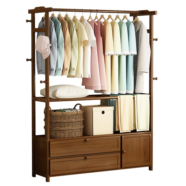 Dormitory hanging storage cabinets for household bedrooms with drawers