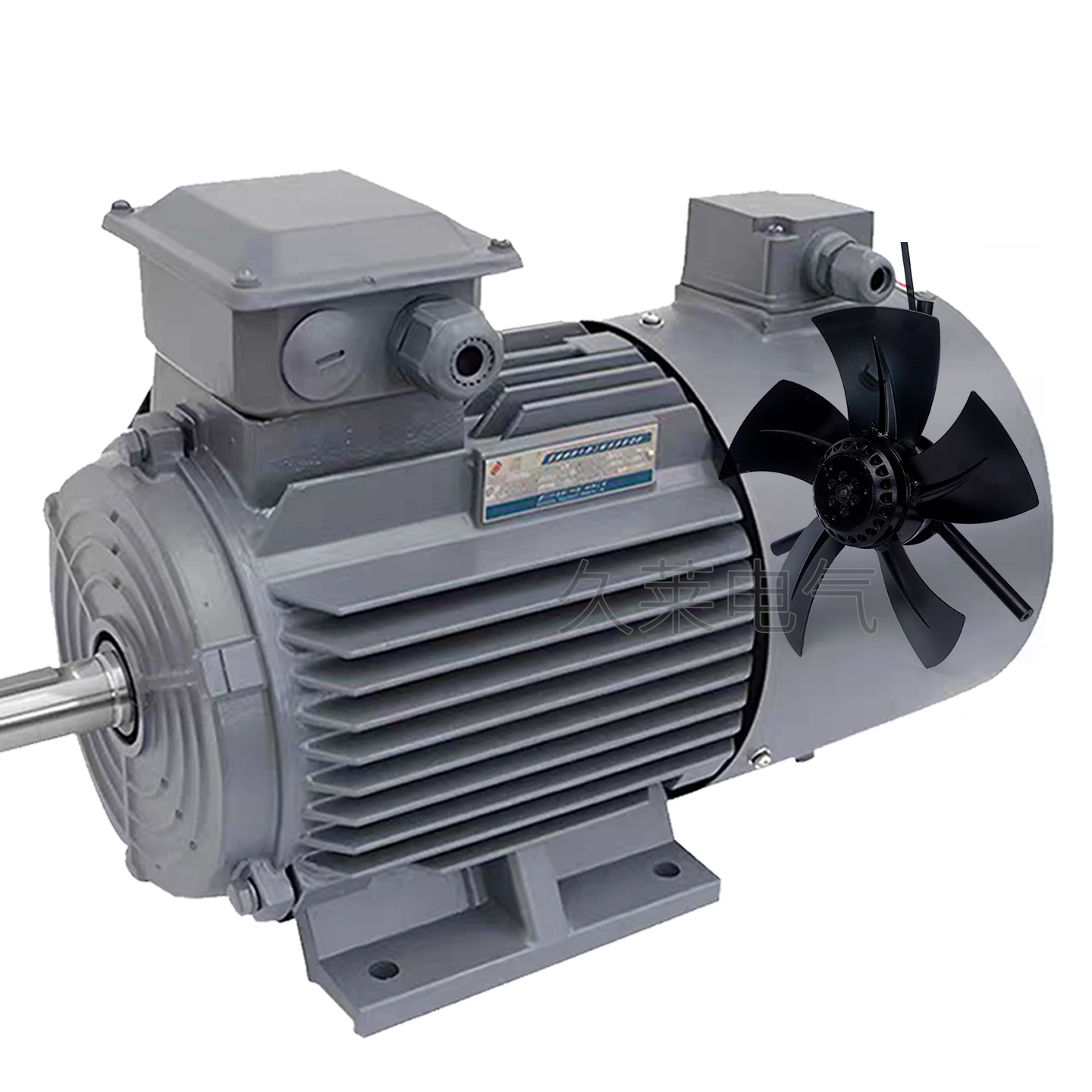 变频电机散热排风扇380V通风机G-71 90 100 112 132 200 280 315A - 图1