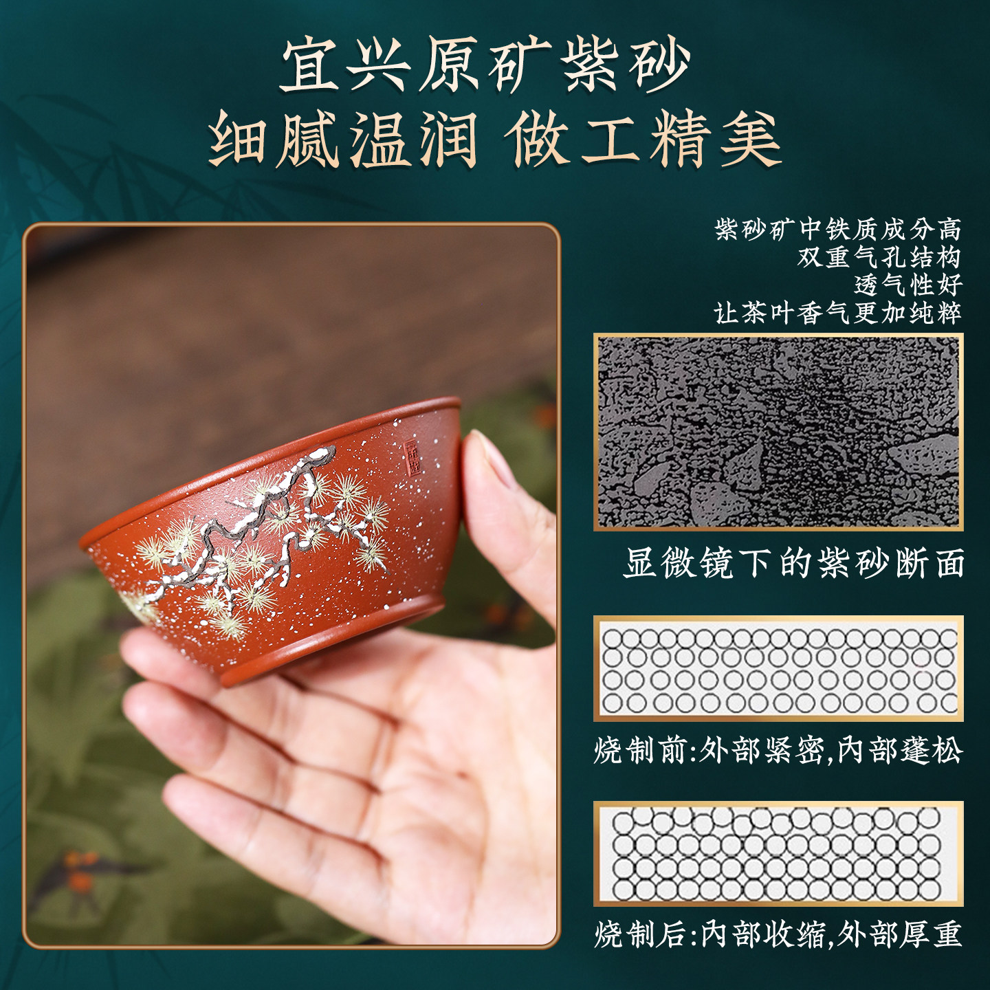 紫砂杯宜兴正品女士个人专用泡茶水杯小杯高端品茗茶杯官方旗舰店,淘宝优惠券,粉丝福利购,淘宝优惠卷