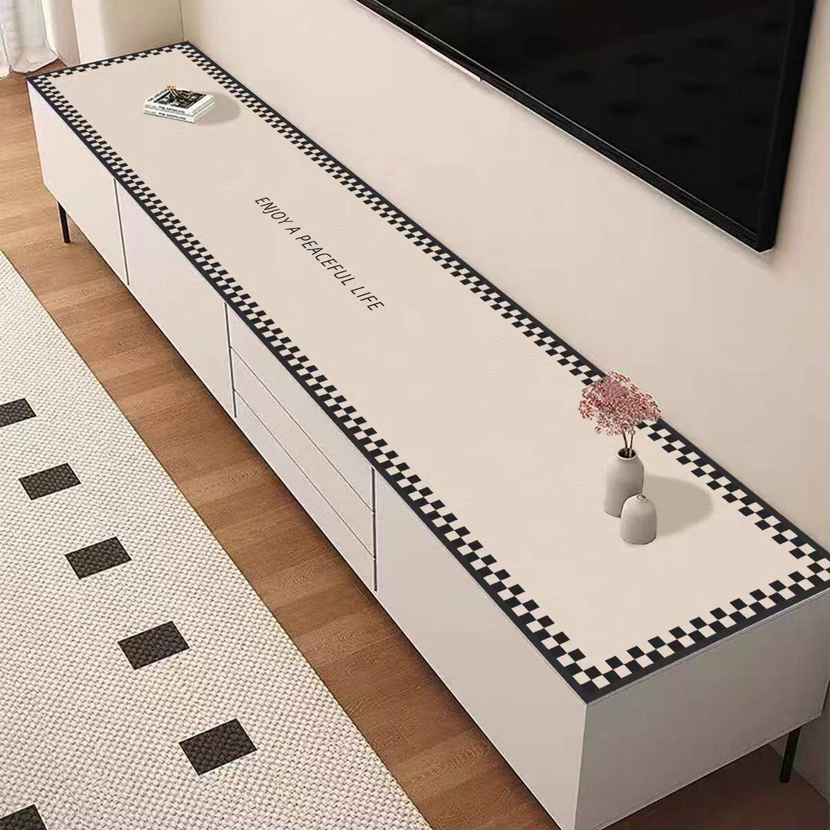 2026新款电视柜台面保护垫餐边柜台面保护垫鞋柜玄关防脏台面垫子,淘宝优惠券,粉丝福利购,淘宝优惠卷