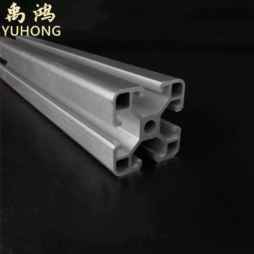 欧标4040C工业型材铝合金框架流水线导轨滑道移门工业铝合金铝材 - 图1