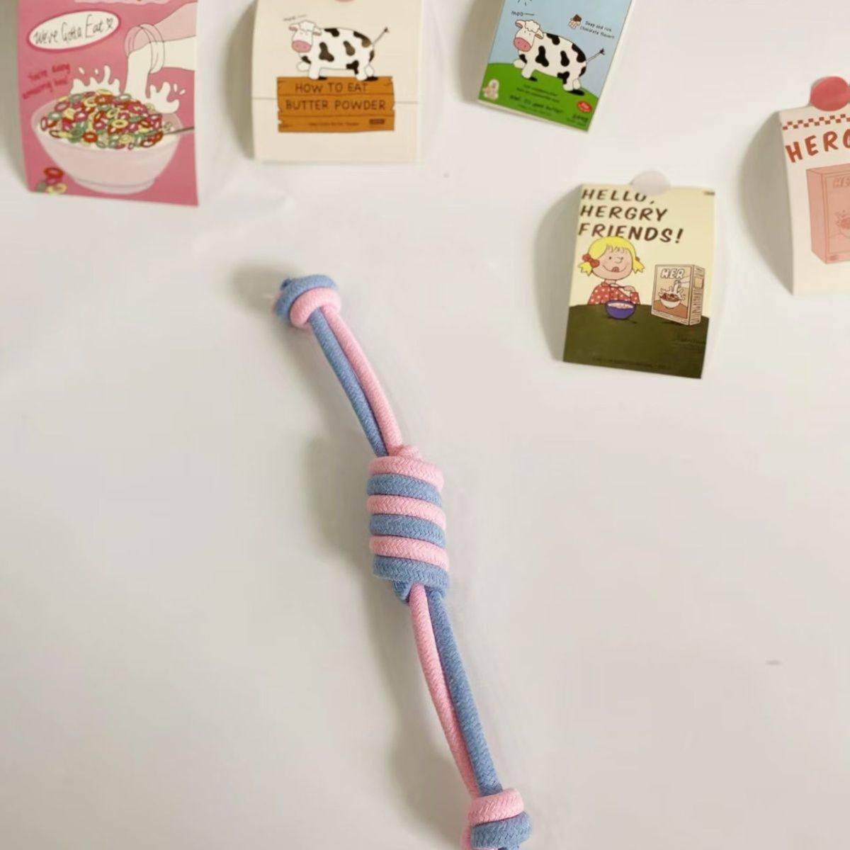 棉绳绳结狗狗磨牙编织玩具幼犬互动中小型解闷大型犬宠物用品玩具,淘宝优惠券,粉丝福利购,淘宝优惠卷