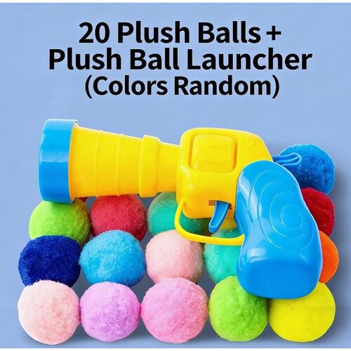 Cat Toy Balls 20Pack 30cm Soft Plush Balls Compatible with - 图3