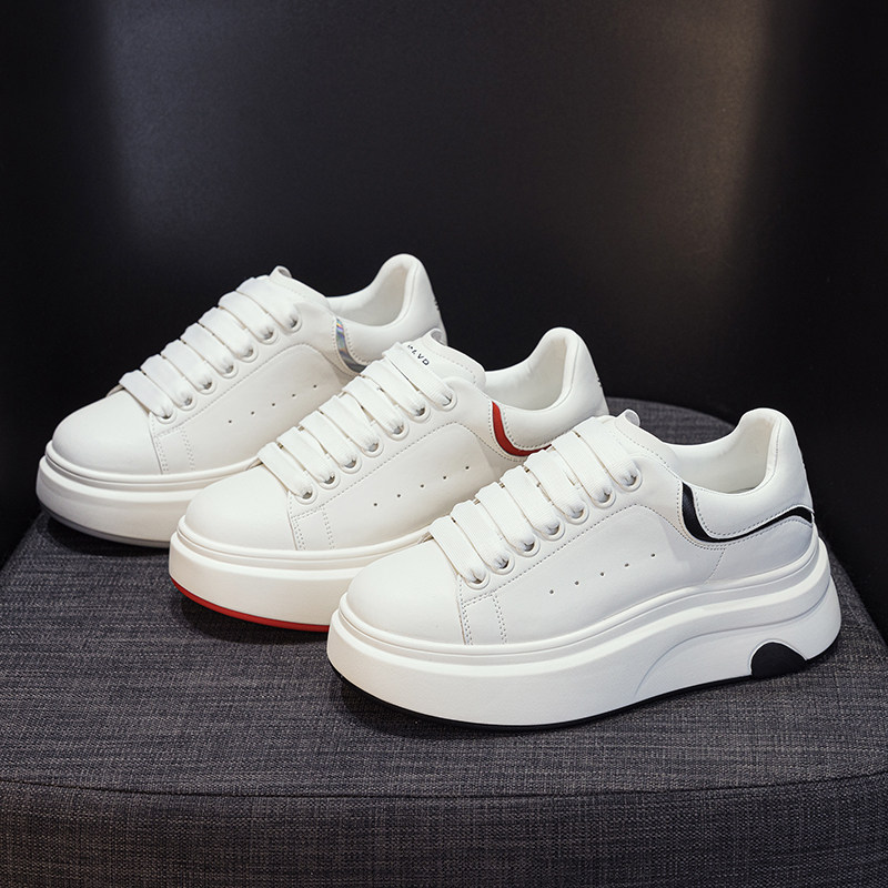 厚底小白鞋女2026新款春季增高运动休闲板鞋平底透气单鞋百搭女鞋,淘宝优惠券,粉丝福利购,淘宝优惠卷