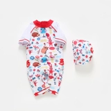 Детский купальник, пляжный милый комбинезон, солнцезащитный крем, 1-3 лет, новая коллекция