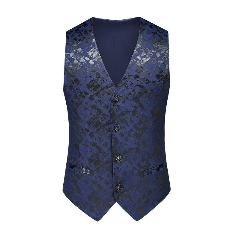 2025男式无领西装马甲韩版修身无袖坎肩加大码宴会伴郎时尚单马夹,淘宝优惠券,粉丝福利购,淘宝优惠卷