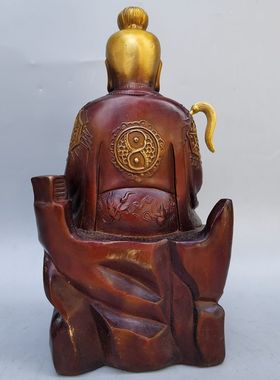 纯铜鸿钧老祖人元灵供奉