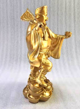 纯铜猪八戒天蓬元帅铜像摆件