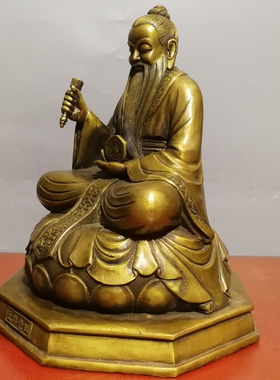 鬼谷子镇宅保平安神像手工摆件