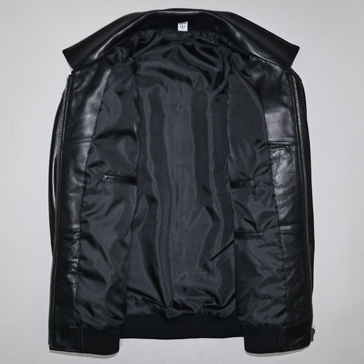 头层绵羊真皮皮衣男女廓版宽松青年简约休闲翻领男友风飞行服太,淘宝优惠券,粉丝福利购,淘宝优惠卷