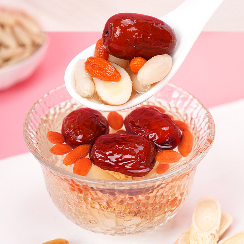 聚广德红参麦冬饮黄芪红枣枸杞茶补气养血调理补气血中式养生茶包,淘宝优惠券,粉丝福利购,淘宝优惠卷