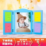 Детские отпечатки рук и ног, памятная чернильная подушечка, фоторамка, детская хваталка для новорожденных, подарок на день рождения