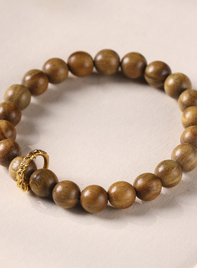 禅意念珠绿檀古风情侣