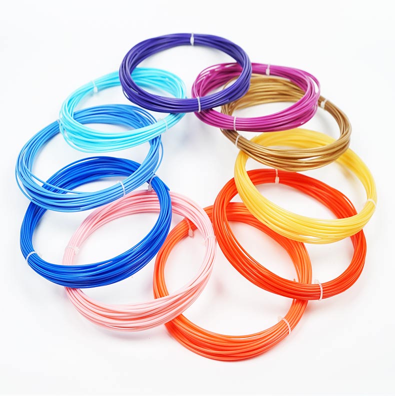 3D打印耗材1.75mmPLA ABS PA TPU 木质 碳纤维6款材料可选试用装